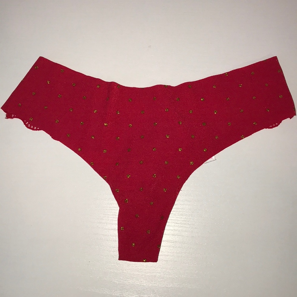 VS Lace No-Show Thong